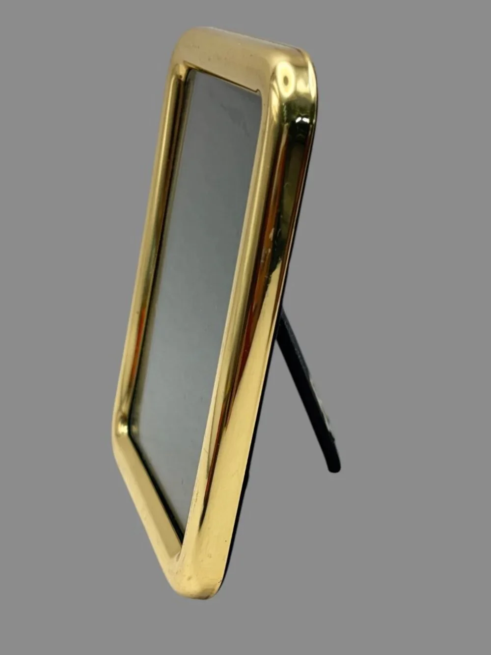 Vintage Gold Tone 3x4.5 Picture Frame Desk or Wall Display Made in Korea